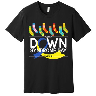 World Down Syndrome Day March 211 Premium T-Shirt