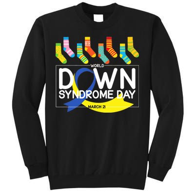 World Down Syndrome Day March 211 Tall Sweatshirt