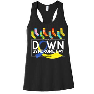 World Down Syndrome Day March 211 Women's Racerback Tank