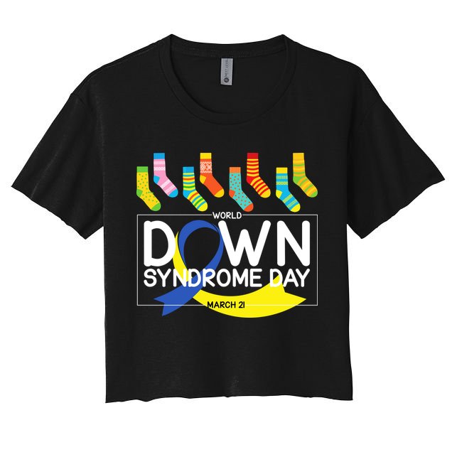 World Down Syndrome Day March 211 Crop Top