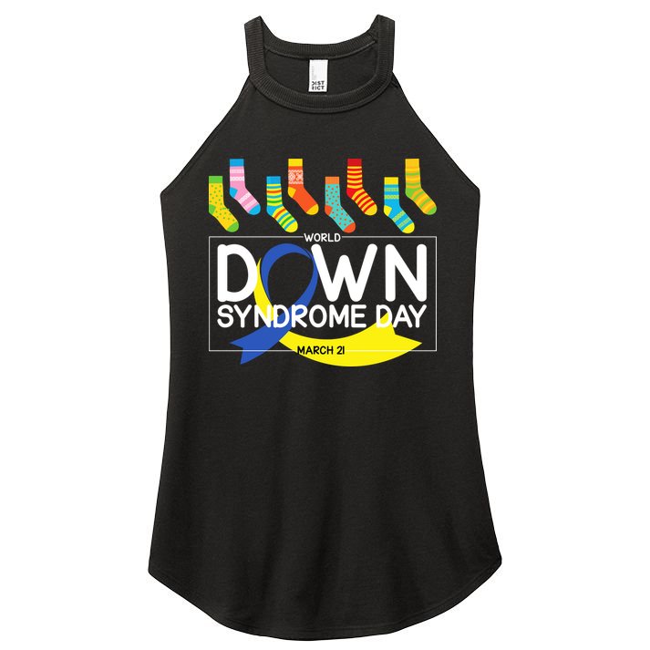 World Down Syndrome Day March 211 Women's Perfect Tri Rocker Tank