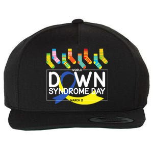 World Down Syndrome Day March 211 Wool Snapback Cap