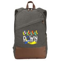 World Down Syndrome Day March 211 Cotton Canvas Backpack