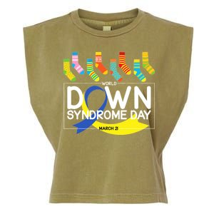 World Down Syndrome Day March 211 Garment-Dyed Women's Muscle Tee