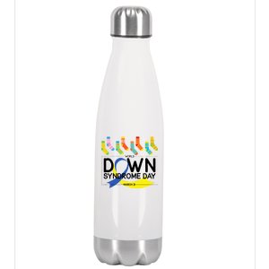 World Down Syndrome Day March 211 Stainless Steel Insulated Water Bottle