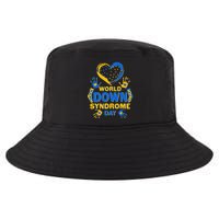 World Down Syndrome Day Painted Hands And Polka Dots  Cool Comfort Performance Bucket Hat