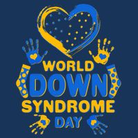 World Down Syndrome Day Painted Hands And Polka Dots  Infant Baby Jersey Bodysuit