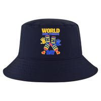 World Down Syndrome Day Socks & Hands Cool Comfort Performance Bucket Hat