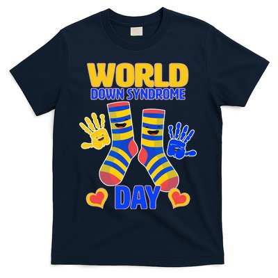 World Down Syndrome Day Socks & Hands T-Shirt