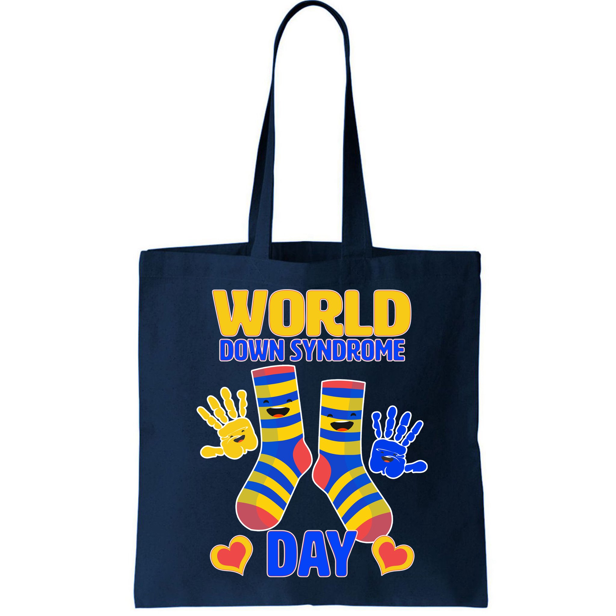 World Down Syndrome Day Socks & Hands Bag