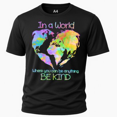 World Full Of Love Be Kind Cooling Performance Crew T-Shirt