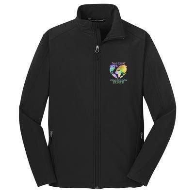 World Full Of Love Be Kind Core Soft Shell Jacket