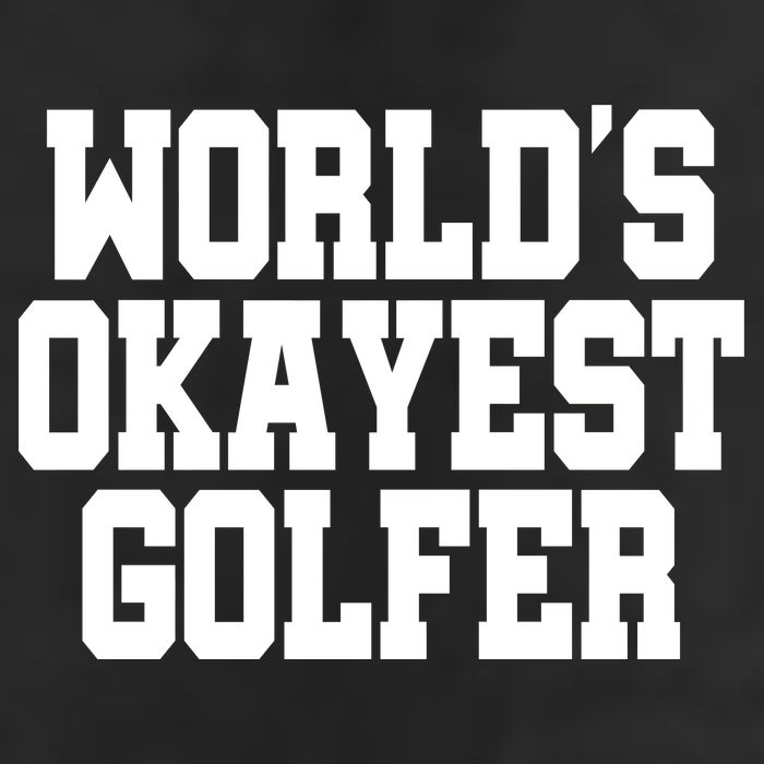 World Okayest Golfer Adult Drive Performance Visor