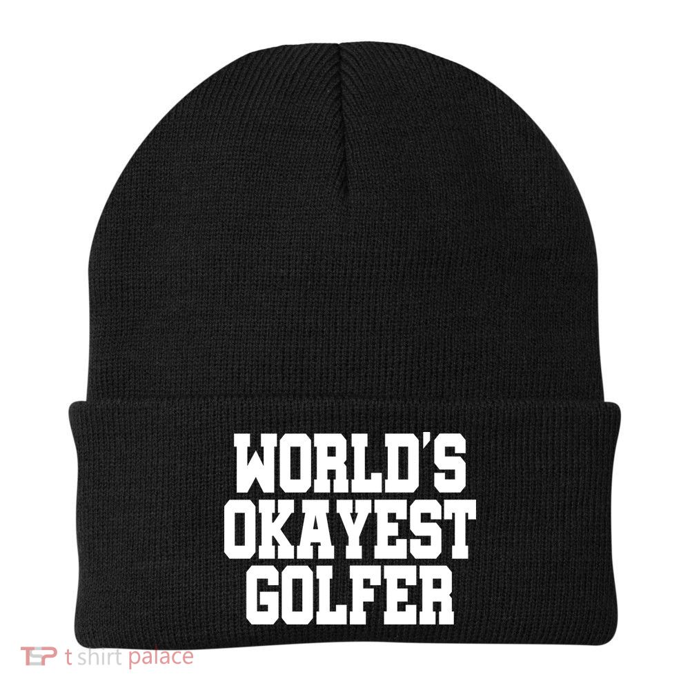 World Okayest Golfer Beanie