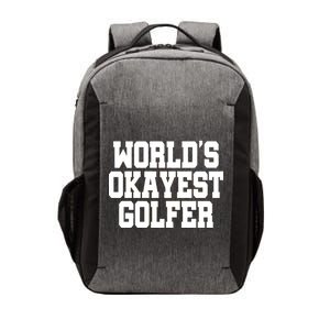 World Okayest Golfer Vector Backpack