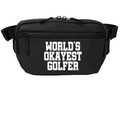 World Okayest Golfer Crossbody Pack