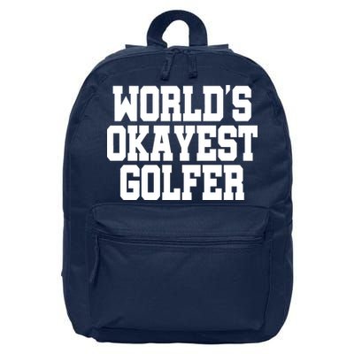 World Okayest Golfer 16 in Basic Backpack