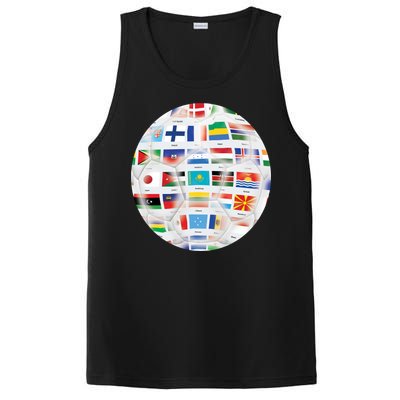 World Soccer Ball PosiCharge Competitor Tank