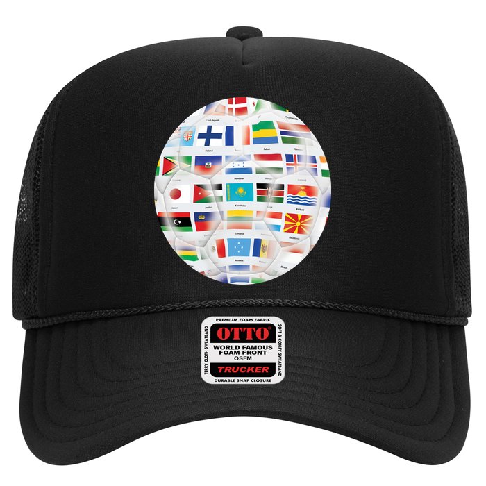 World Soccer Ball Trucker Hat