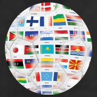 World Soccer Ball Trucker Hat