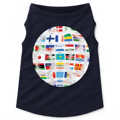 World Soccer Ball Doggie Tank