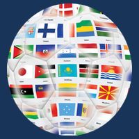 World Soccer Ball Button