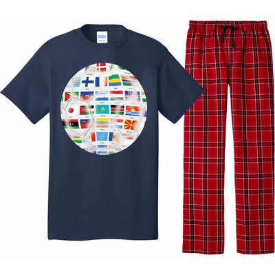 World Soccer Ball Pajama Set