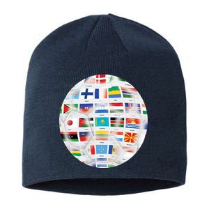 World Soccer Ball Sustainable Beanie