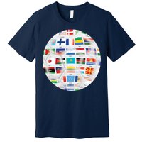 World Soccer Ball Premium T-Shirt