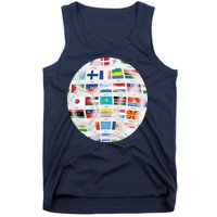 World Soccer Ball Tank Top