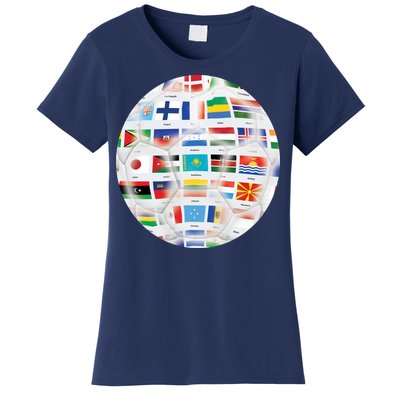 World Soccer Ball Women's T-Shirt