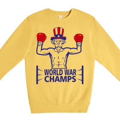 World War Champs Uncle Sam Premium Crewneck Sweatshirt