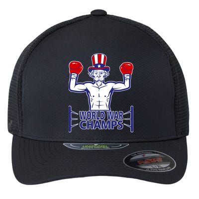 World War Champs Uncle Sam Flexfit Unipanel Trucker Cap