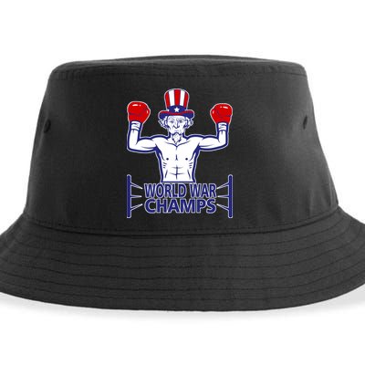 World War Champs Uncle Sam Sustainable Bucket Hat