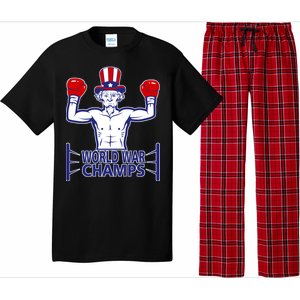 World War Champs Uncle Sam Pajama Set