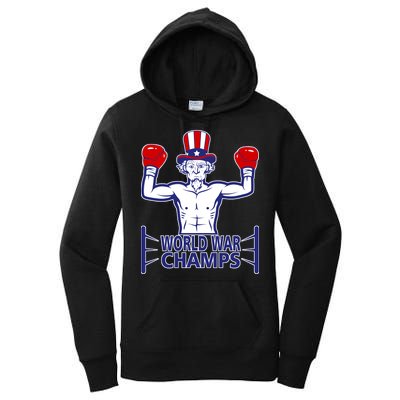 World War Champs Uncle Sam Women's Pullover Hoodie