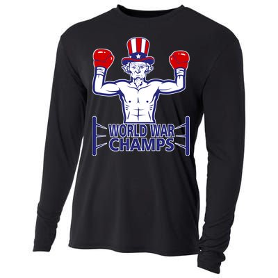 World War Champs Uncle Sam Cooling Performance Long Sleeve Crew