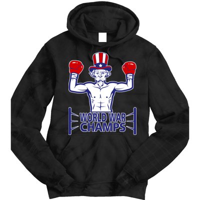 World War Champs Uncle Sam Tie Dye Hoodie