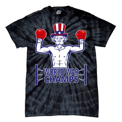 World War Champs Uncle Sam Tie-Dye T-Shirt