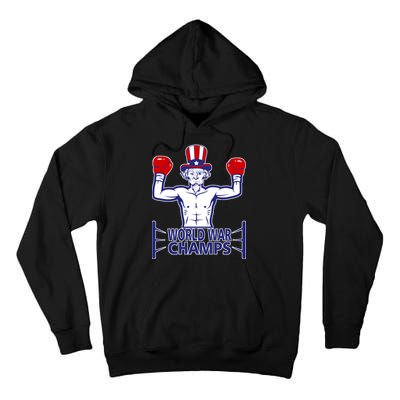 World War Champs Uncle Sam Tall Hoodie