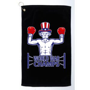 World War Champs Uncle Sam Platinum Collection Golf Towel