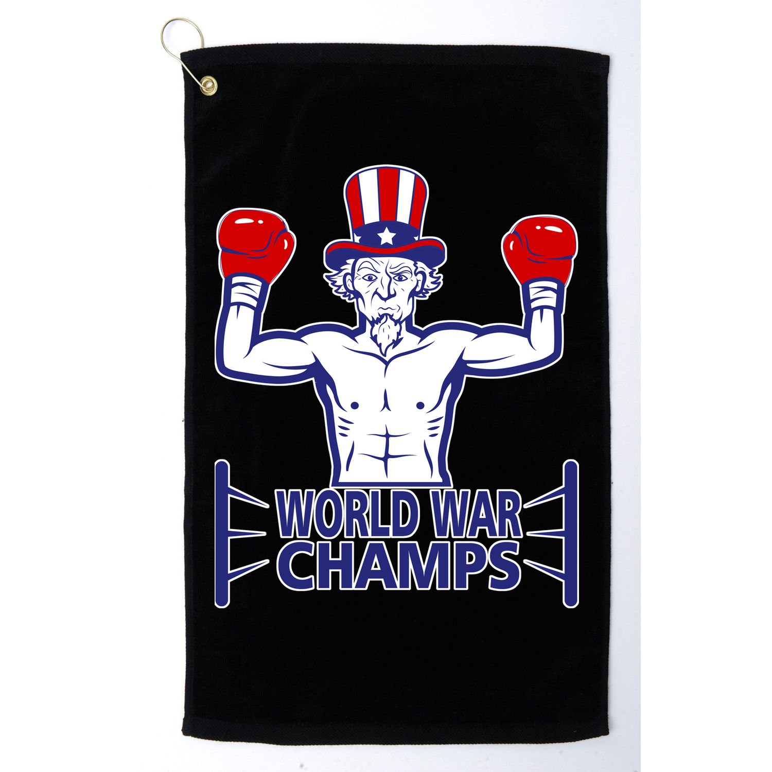 World War Champs Uncle Sam Golf Towel