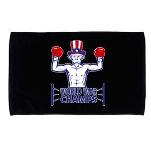 World War Champs Uncle Sam Microfiber Hand Towel