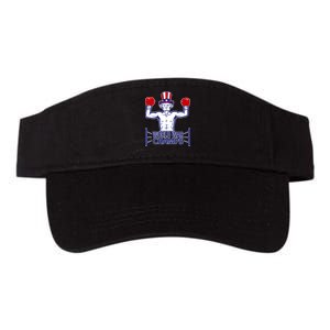 World War Champs Uncle Sam Valucap Bio-Washed Visor