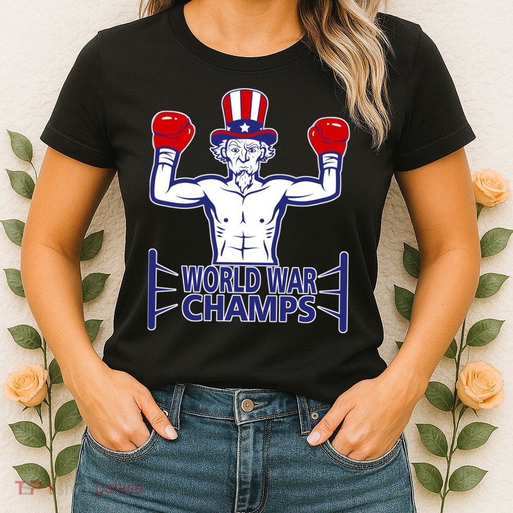 World War Champs Uncle Sam Women's T-Shirt