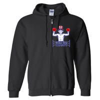 World War Champs Uncle Sam Full Zip Hoodie