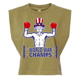 World War Champs Uncle Sam Garment-Dyed Women's Muscle Tee