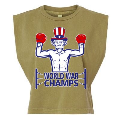 World War Champs Uncle Sam Garment-Dyed Women's Muscle Tee