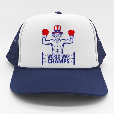 World War Champs Uncle Sam Trucker Hat