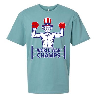 World War Champs Uncle Sam Sueded Cloud Jersey T-Shirt